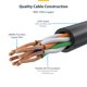 thumbnail image 4 of Cable Ethernet StarTech.com 9 m negro Cat6 LSZH, 4 of 7