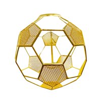 Ioensy - Jaula De Lámpara De Sombra De Lámpara Colgante De Malla Metálica Para Restaurante De Comedor De Granja