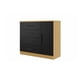 thumbnail image 1 of Comoda Con Puerta Beige Negro Zanzini, 1 of 4