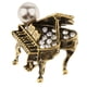 thumbnail image 3 of rhinestone elegante piano piano broches pin de solapa joyería de la boda latón antiguo, 3 of 3