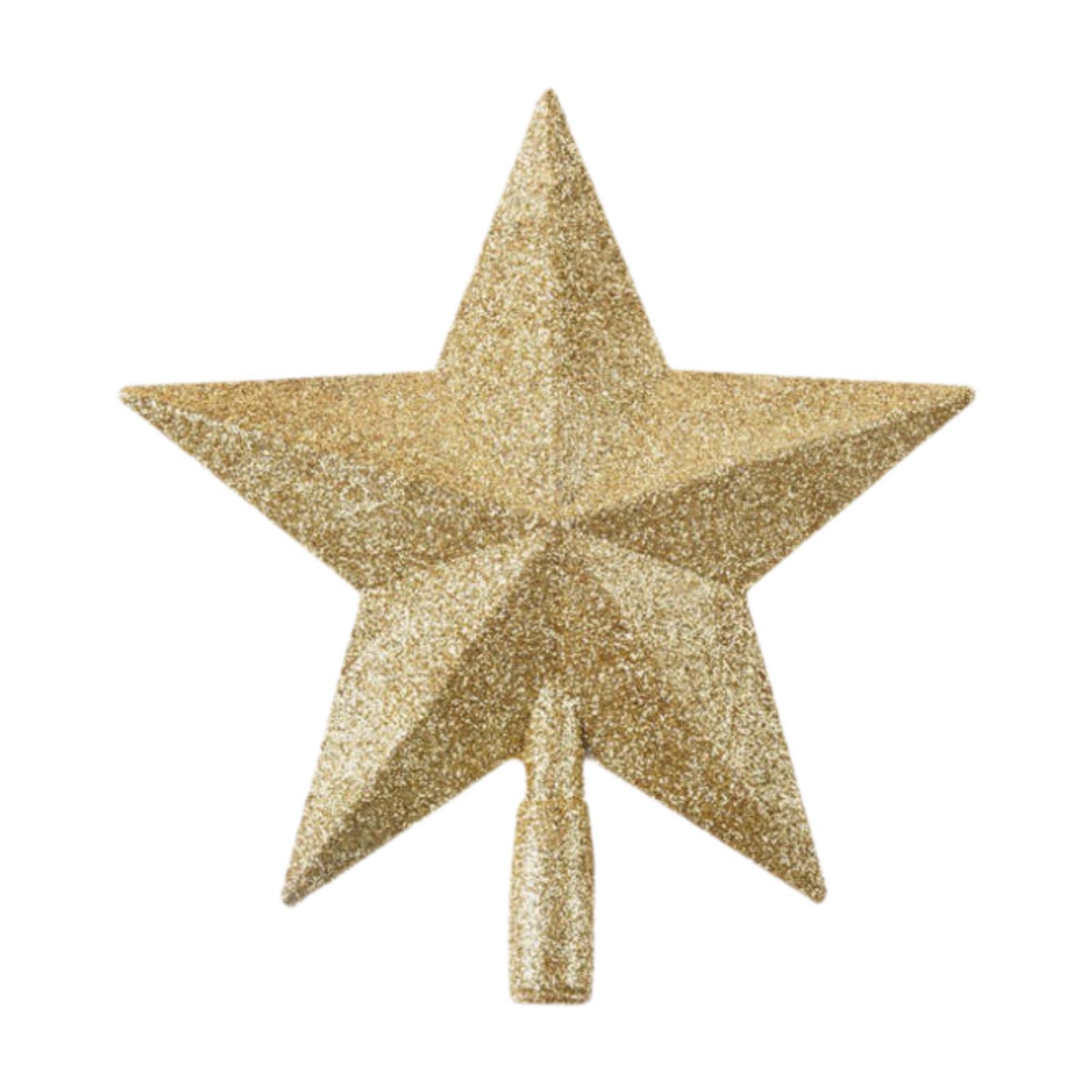 Bothyi - Adornos De Estrellas Navideñas Para La Punta Del Árbol, Regalos Navideños Para El Hogar, Dorado Para Las Fiestas.