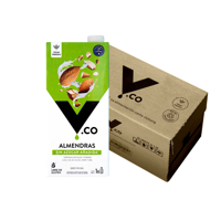 V.Co - Pack 12 Un Bebida Vegetal Almendra Sin Azucar