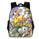 thumbnail image 1 of Pokemon Kid School Backpack Storage Bag Kawaii Pikachu Anime Figures Student Children's Backpack Backpacks Luggage Bags Mochila, 1 of 3