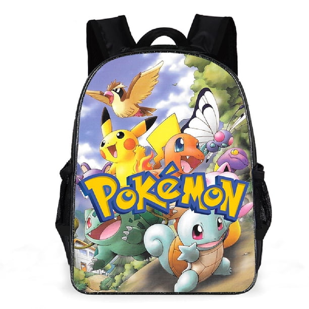 Pokemon Kid School Backpack Storage Bag Kawaii Pikachu Anime Figures Student Children's Backpack Backpacks Luggage Bags Mochila