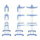 thumbnail image 4 of Tendedero Organizador Colgador Ropa Plegable 3 N, 4 of 8
