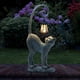 thumbnail image 1 of Estatua de gato para exterior REYISO con luz solar para jardín 42x9x16, 1 of 8