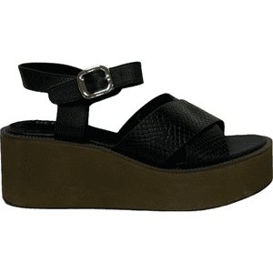 Sandalia Mujer Negro Balosac Detogni