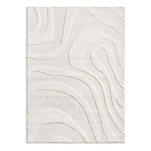 ALFOMBRA 160X230 OLAS IVORY