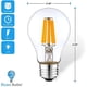 thumbnail image 2 of Bombillas LED azules Bluex A19, 8 W, 850 lm, E26, paquete de 3, 2 of 5