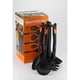 thumbnail image 2 of Juego de Utensilios Colgante Spring 7 Piezas Nylon - Silicona Negro, 2 of 10