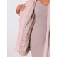thumbnail image 5 of INSPIRE CHIC Abrigo de Mujer de Piel Sintética con Solapa Abrigado Invierno Abierto Casual Largo Chaquetas Esponjosas S Rosa Empolvado, 5 of 6
