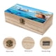 thumbnail image 3 of Luca Caja Organizadora de Madera Rústica - Caja Decorativa Multifuncional para Escritorio, Hogar, Oficina, Joyas y Manualidades, 3 of 6