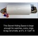 thumbnail image 3 of Caja fuerte Smarter Ideas – Rodillo quitapelusas con compartimento de 10 cm, 3 of 6