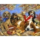 thumbnail image 1 of Rompecabezas 70x50cm lindo patrón perro multicolor, 1 of 3