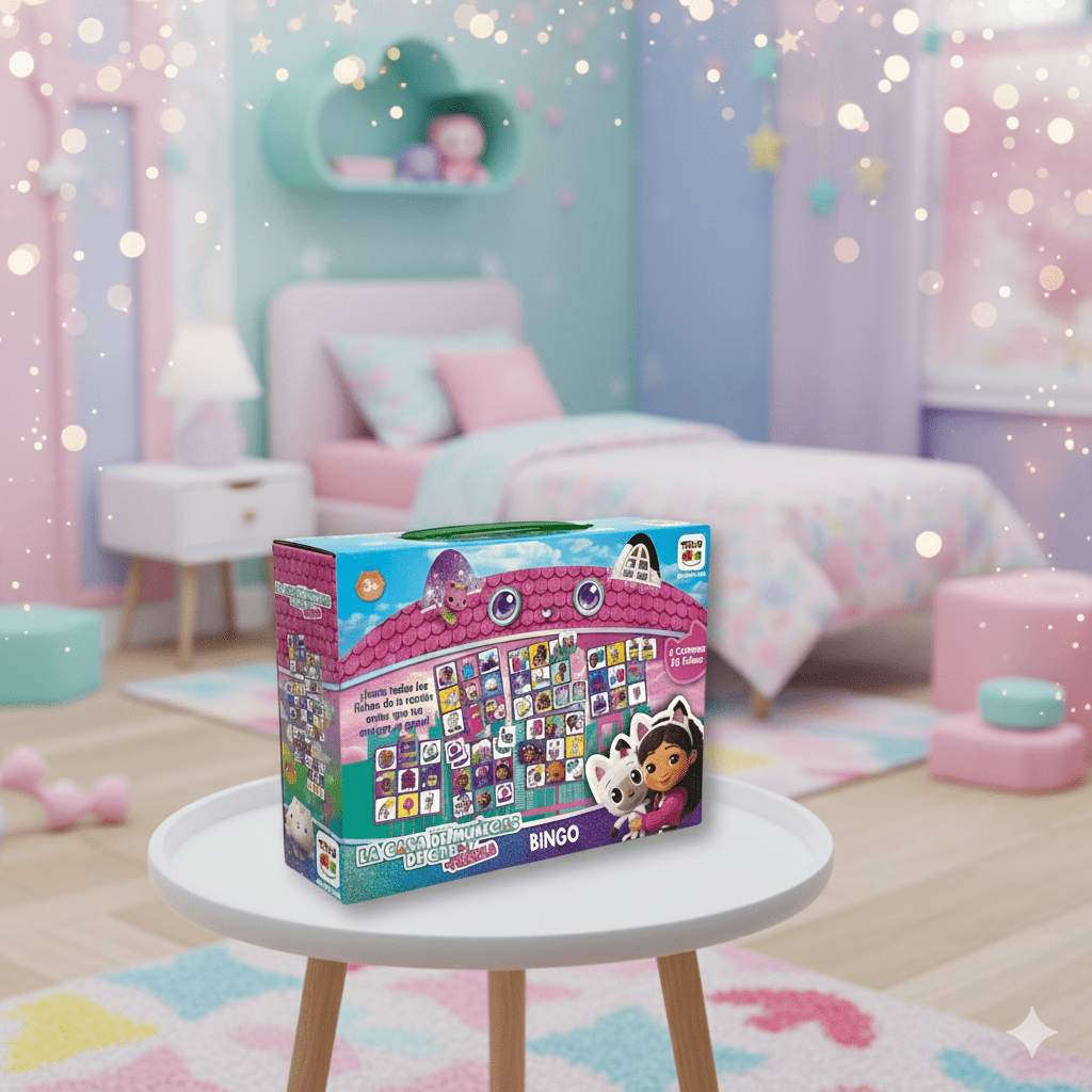 Toyng - Juego De Mesa Bingo - Gabby’s Doll House