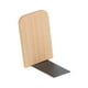 thumbnail image 4 of Sujetalibros Decorativo Divisor Organizador de Madera Sostenedor para Libros Función Versátil Diseño Simple Adecuado para Escritorio Oficina Bibliote 11x8x13cm, 4 of 5