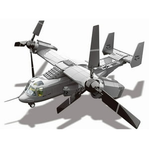 Wange - Avión Helicoptero Usmc V-22 Osprey, Compatible Lego