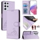 thumbnail image 5 of Funda tipo cartera FOXDOCK para Samsung Galaxy S21 Ultra con soporte, ranuras, RFID, diseño de gato, 5 of 5