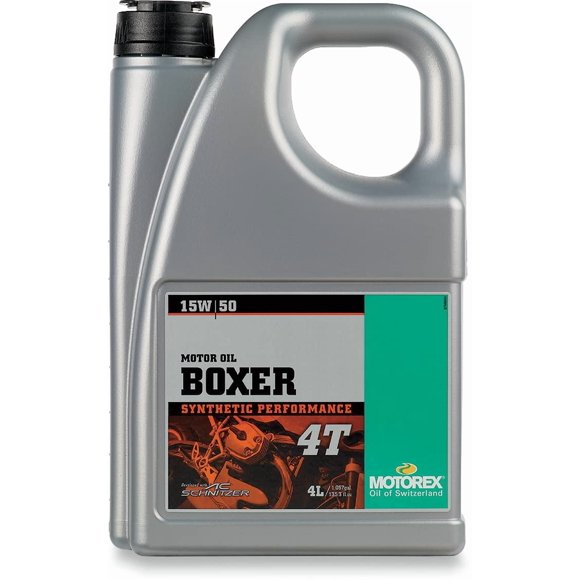 Aceite de Motor Motorex Boxer 4T 15W50 Sintético 4L
