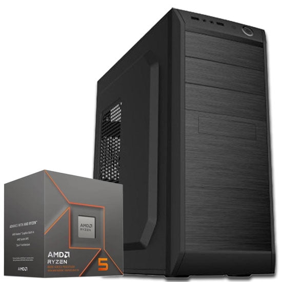 Compuelite - Pc Armado Amd Ryzen 5 8600g 6-core Radeon + 16gb Ddr5 + Wifi | Pch199