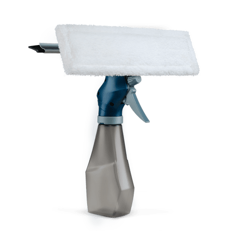 Limpiavidrios Con Spray Y Paño De Microfibra 26 Cm Nobre