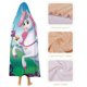 thumbnail image 4 of Nella, la Princesa Caballero Manta Capa con Capucha Anti-Bolitas, Manta de Lana Ártica Suave, Manta Portátil de Felpa Ligera y Lujosa, Poncho para Siesta en Casa y Oficina, 100*130cm, 4 of 6