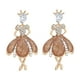 thumbnail image 1 of Pendientes Para Niñas Ballet Niña Día De La Madre Regalo Para Fiesta Uso Diario Vacaciones Dorado, 1 of 3