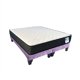 thumbnail image 1 of Cama 2 Plazas Bases con Colchon Tapiazada en Felpa Morado Claro, 1 of 6