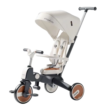Triciclo 360° Y Balance 6 En 1 Blanco Playkids By Lubabycas