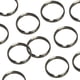 thumbnail image 1 of Llavero Pepperell Braiding Split, 2,54 cm, plata, paquete de 48, 1 of 1