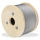 thumbnail image 1 of Cable de acero Mariocsa de 1/4 de pulgada, 300 pies con resistencia a la rotura de 6400 libras, 1 of 7