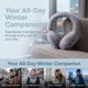 thumbnail image 5 of INSPIRE CHIC Orejeras de Invierno Plegables | Calentadores de Oídos de Forro Polar Suave para Exteriores Gris, 5 of 6