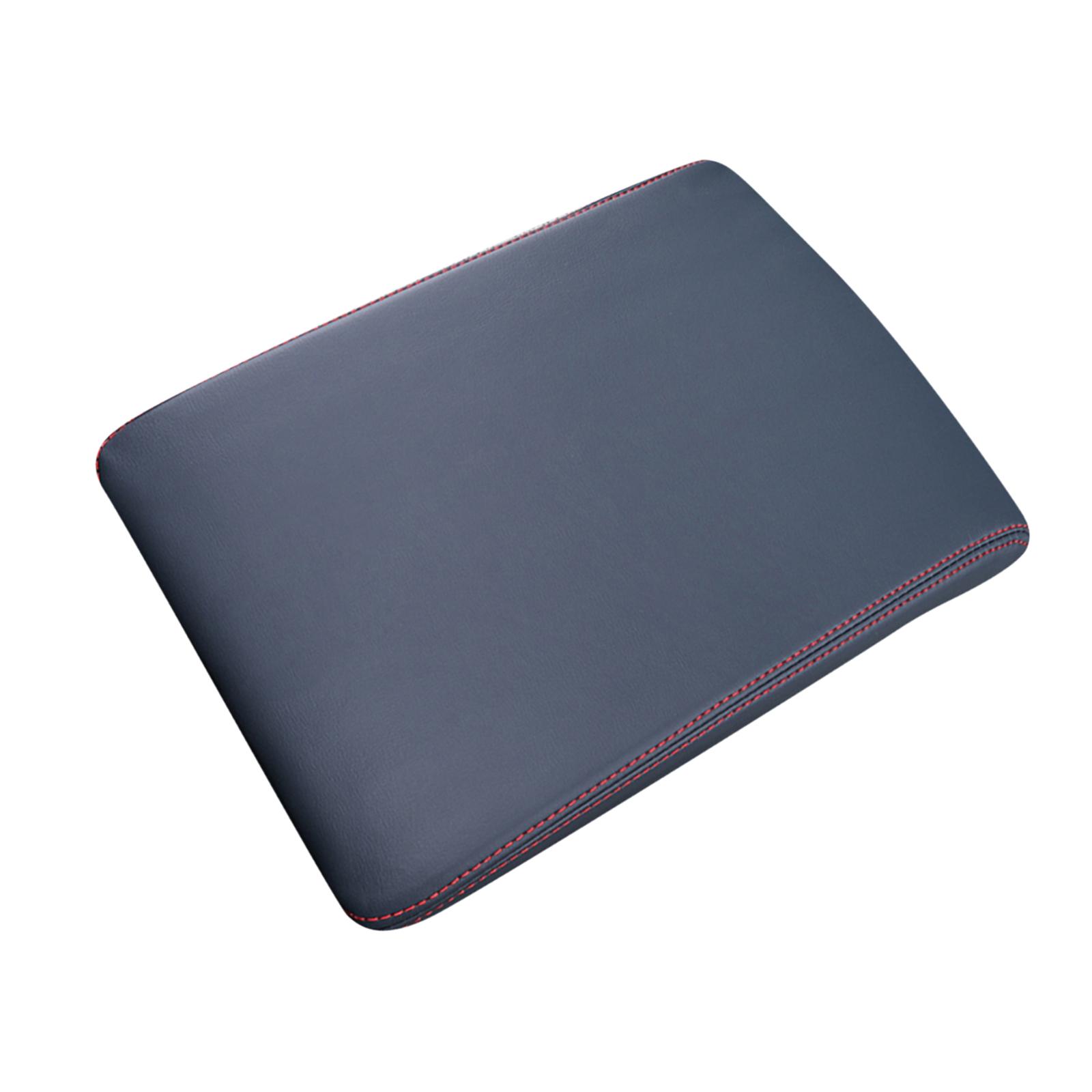 Ioensy - Cubierta De La Caja Del Reposabrazos De La Almohadilla De La Consola Central Para Byd Atto 3 Yuan Plus 2022 Azul