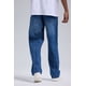 thumbnail image 3 of Jeans Hombre Baggy Detalle Azul Oscuro, 3 of 4