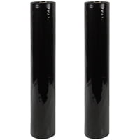 Bolsas De Sellado Al Vacío Naturevac, 2 Rollos De 28 Cm X 6 M, Todas Negras