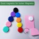 thumbnail image 5 of Imanes para nevera YUGOOD 50 unidades 20 mm redondos, multicolor, 5 of 6