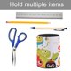 thumbnail image 5 of Super Simple Songs-theme Cylinder Pen Holder Pencil Organizer with Flannel Lining PVC Leather Material Cardboard Base for study work 10*8CM, 5 of 6