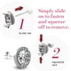 thumbnail image 4 of 2 pares de pendientes de plata con cierre para Connoisseurs, 4 of 5