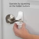 thumbnail image 2 of Lever Handle Lock Safety 1st Outsmart, paquete de 2 unidades, color blanco, 2 of 9