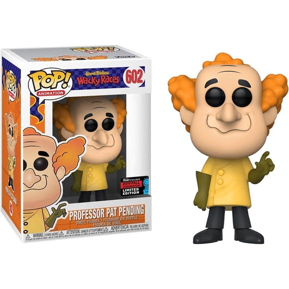 ¡Funko POP! El profesor Pat está pendiente de Wacky Races en NYCC 2019