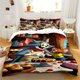 thumbnail image 1 of 3pcs Bedding setbedding cushion cover Tom and Jerry Bedding soft polyester, 1 of 1