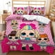thumbnail image 1 of Pretty And Lovely Little Girls Quilt Duvet Cover Set Pillow case Print3-Piece Bedding Set (1 Duvet Cover + 2 Pillow Shams), 1 of 3