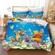 thumbnail image 1 of Winnie the Pooh duvet cover pillowcase, comforter sets, boy and girl duvet cover family bedroom duvet cover three-piece Bed Sheets, 1 of 5