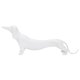 thumbnail image 2 of Adorno Resina Perro Blanco 46x7x17 cm, 2 of 3