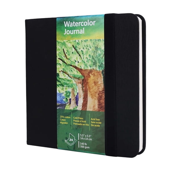 Cuaderno de bocetos tumuarta 14 cm 300 g/m² algodón 24 hojas