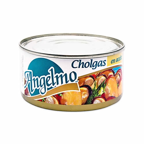 Cholgas Aceite Lata Drenado 100 g - Neto 192 g Angelmo