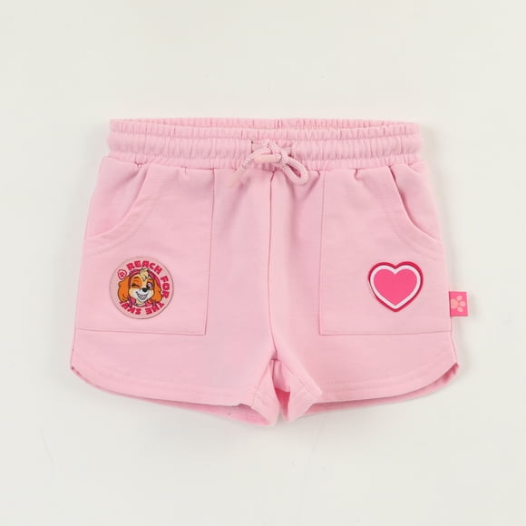 Short Niña Rosado Logo Paw Patrol