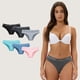 thumbnail image 1 of Pack de 6 Calzones Bikini Algodón Mujer, 1 of 8