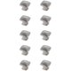 thumbnail image 1 of Perilla Cuadrada para Cajón Elegant Decor Marcel 1.2 Níquel Cepillado (Juego de 10), 1 of 6
