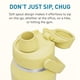 thumbnail image 5 of Botella De Agua Thrive Chug Aislada 946 Ml Amarillo, 5 of 9